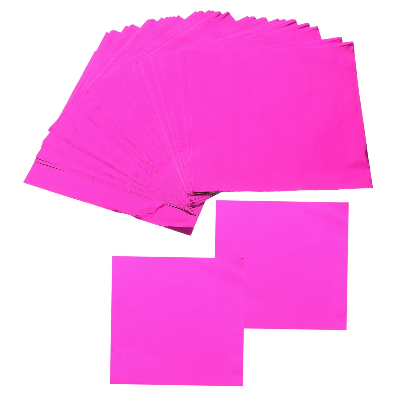 CIYODO Elegant Tinfoil Wrapper Paper 200pcs Foil Candy Wrappers for Christmas Home Parties Bakeries