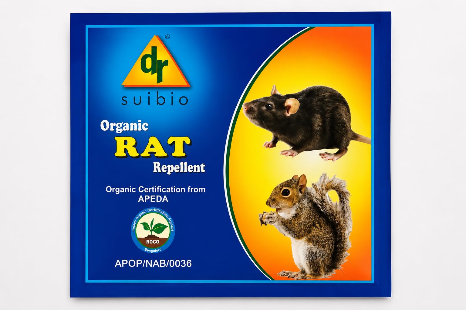 Organic Rat & Squirrel Repellent Granules, 1 Kg | Plant-Based, Non-Toxic, Protects Seeds & Irrigation Pipes, For Farms, Gardens & Plantations-picture-13
