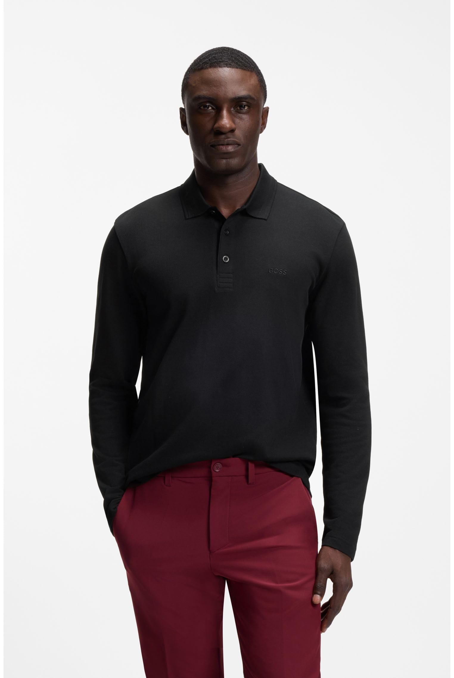 BOSS Herren Plisy Polo