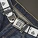 Buckle-Down Seatbelt Belt - Ace of Spades - 1.5