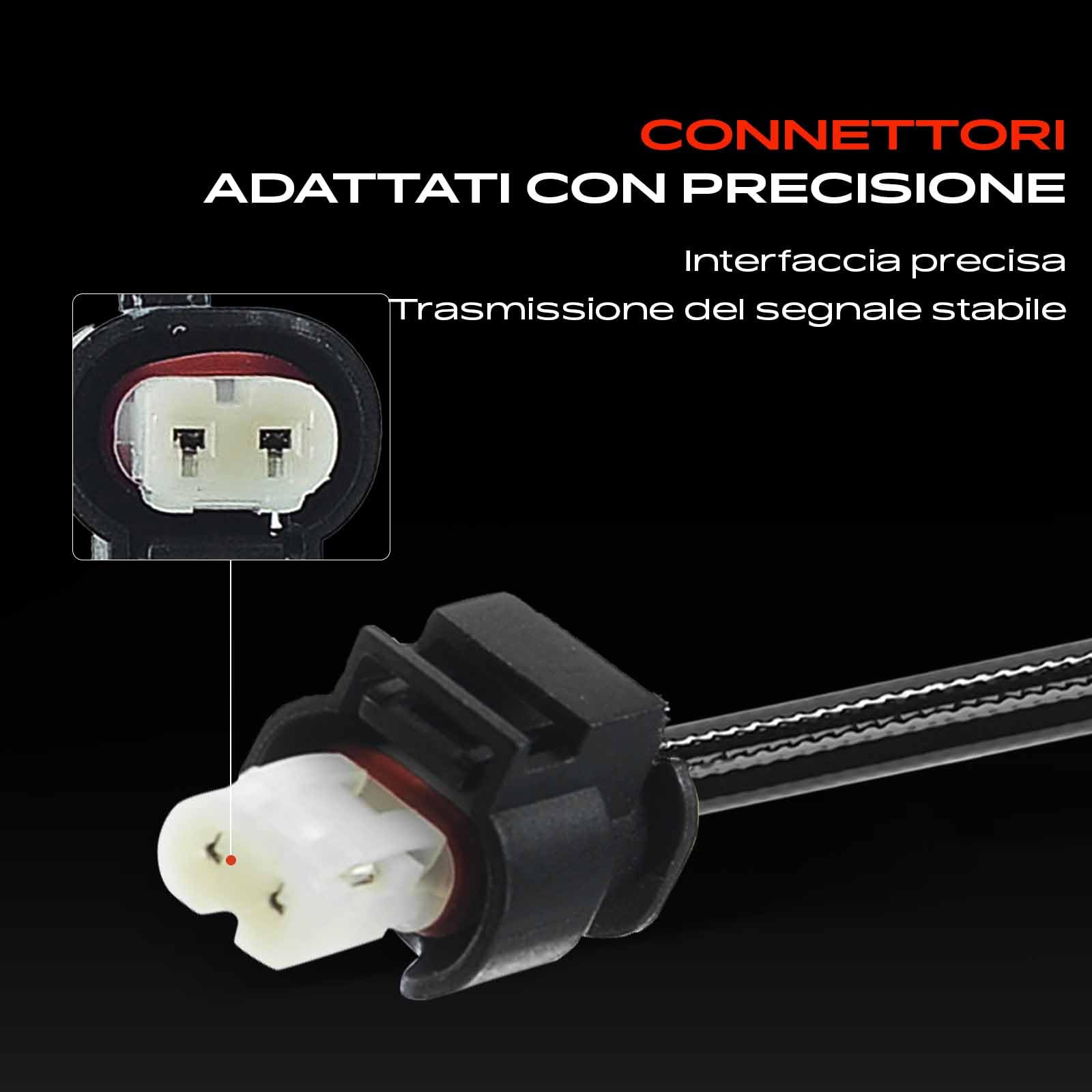 Frankberg Sensore di temperatura dei gas di scarico 0081534128 | Compatibile con: Vito/Mixto Van W639, Vitobus W639, Classe M 166, Viano W639, Classe E Modello T S211, Classe E W212