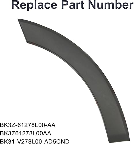 Miniatura 2 de Moldura para guardabarros de puerta delantera derecha, panel de arco de rueda, lado del pasajero, compatible con Ford Transit-150 Transit-250
