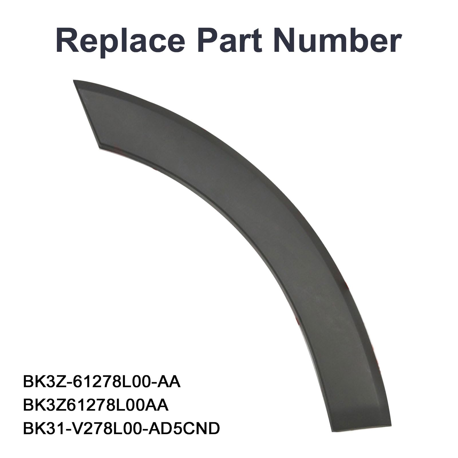 Front Right Fender Flare Molding For 2015-2019 Ford Transit Van – Wheel Arch Trim Cover Replacement