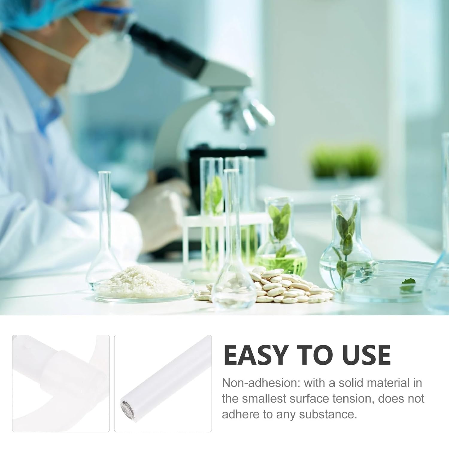 PTFE Stirring Rod — A PTFE Stirring Shaft Suitable for Experiments and Laboratory use