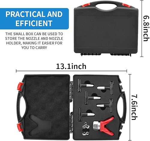 Miniatura 2 de 6 puntas de boquilla de pulverización reversibles, boquillas de pulverización sin aire, boquilla de pistola de pulverización sin aire y puntas de