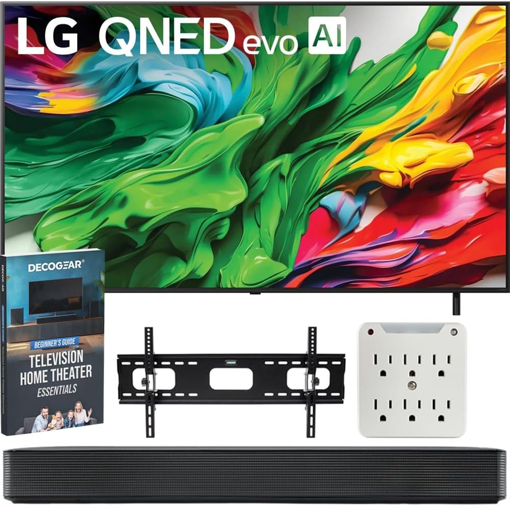 LG 75QNED85AUA 75 inch Mini LED QNED AI 4K Smart TV...