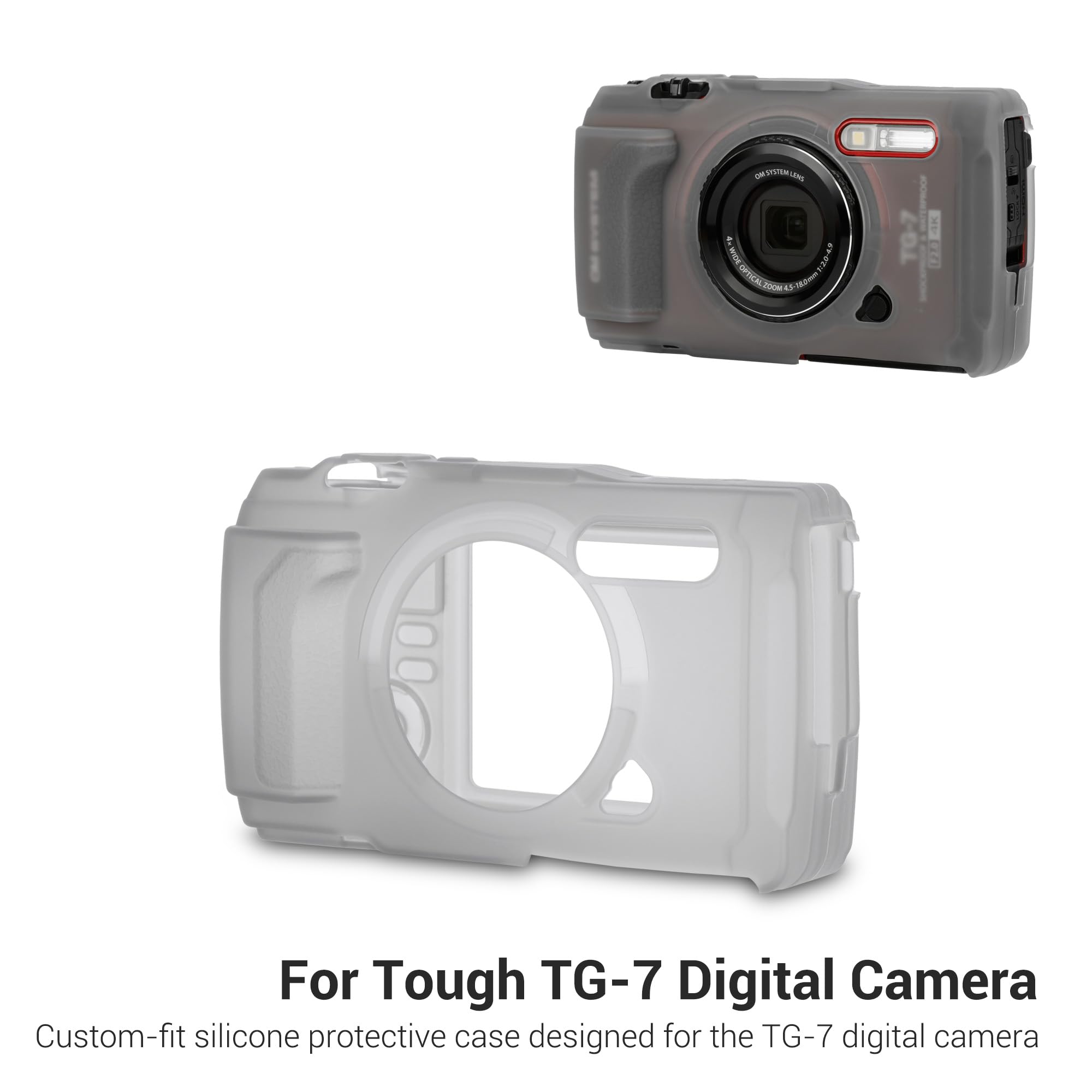 Amazon | JJC シリコンジャケット Olympus Tough TG-7 TG7デジタル