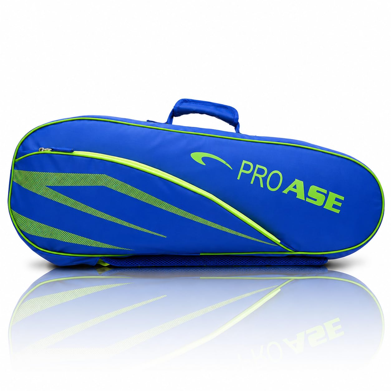 PRO ASE Sport PROASE Gear Garage Badminton Kit Bag, Sports Bag with Shoe Compartment, Water Resistant Diamond PU Fabric, Dual Shoulder Strap & Durable Base Sheet Royal Blue-picture-19