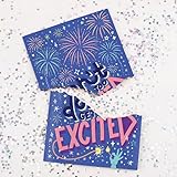 Joker Greeting Endless Birthday and Congratulations NSFW Funny Prank Card: Nonstop MOANING NSFW Card with Glitter Surprise - Double Prank - Guaranteed Laughter!, Blue