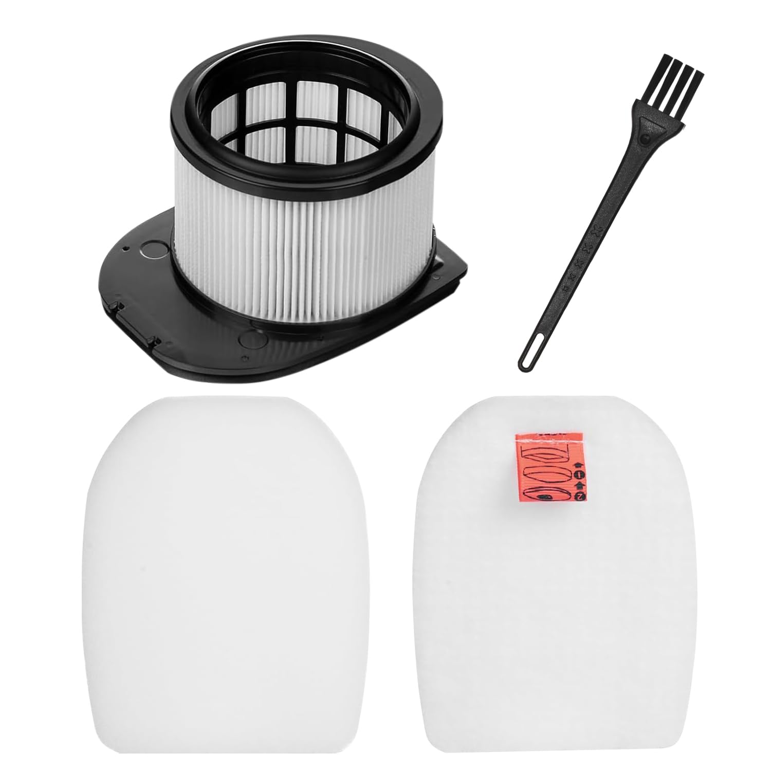 Replacement Filters for Shark Stratos DuoClean Cordless Stick Vacuum IZ400UK IZ400UKT IZ420UK IZ420UKT, IZ402UKTSB,IZ400UKTBK,Set includes1 HEPA Post Motor Filters and 1 Foam & Felt Filters.