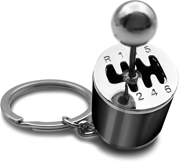 Auto Part Model Gearbox Keychain, Mini Gear Shift Stick
