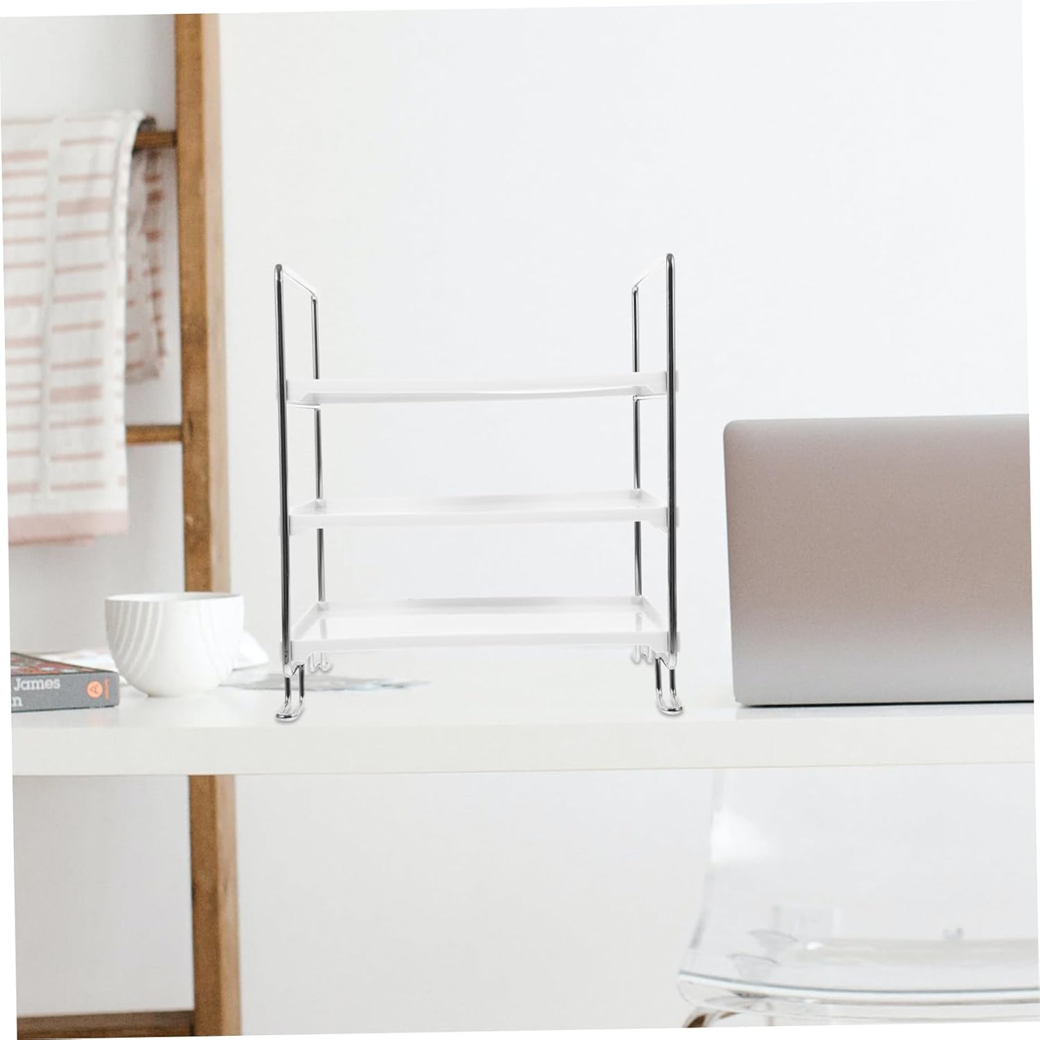 Alipis Multi-Layer Desktop Storage Rack for Office Supplies and Organizer for Folders Stylish Home and Study Space-Saving File Holder