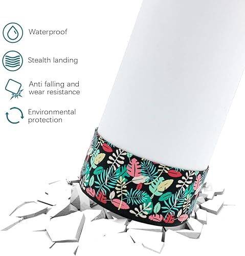 Miniatura 4 de HEYSKAY Tapa de popote y funda protectora de silicona para Hydro Flask de boca ancha y más botellas de agua deportivas, sin BPA, antipolvo, viene