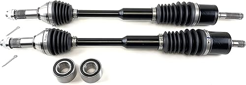 Monster Axles Par delantero con rodamientos para Can-Am Defender HD5, HD8, HD9 y HD10, serie XP, se adapta a un kit de elevación de hasta 4 pulgadas