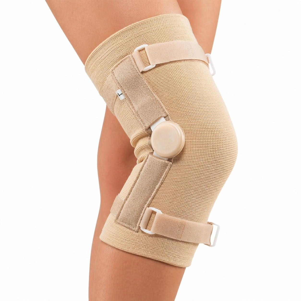 Hinged Knee Cap Support for Pain Relief & Joint Stabilization | Adjustable Orthopedic Knee Brace with Side Hinges for Injury Recovery, Arthritis & Ligament Support - (Pack of 1)-picture-11