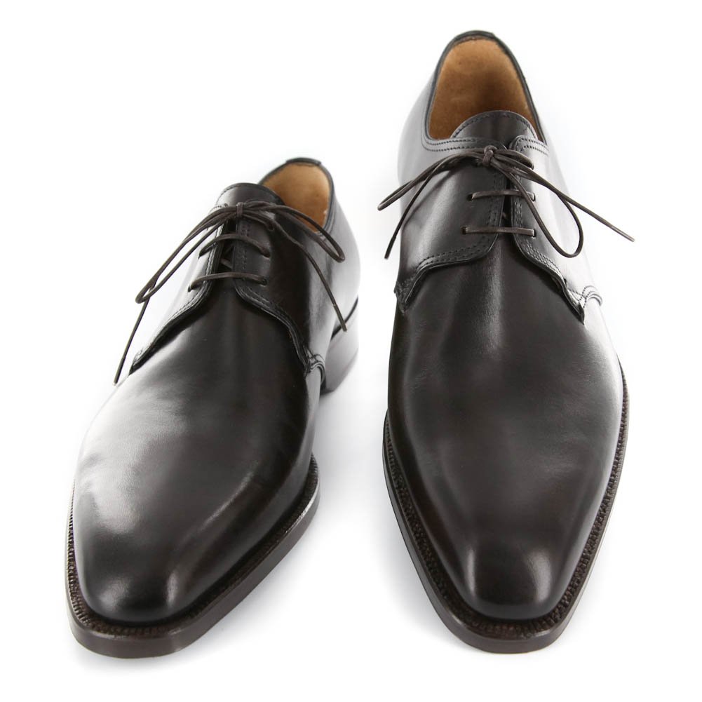 Sutor Mantellassi New Dark Brown Leather Shoes 7.5/6.5