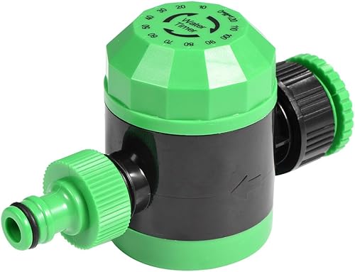 Miniatura 8 de Oumefar Temporizador de agua de 2 a 120 minutos Manguera de jardín al aire libre Controlador de temporizador de agua Controlador de riego de jardín