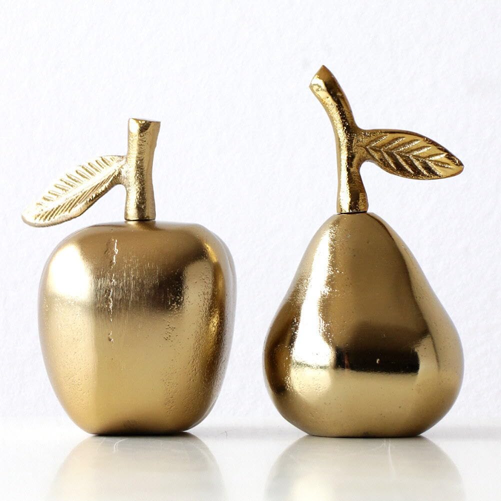 Amazon.co.jp: 置物 オブジェ リンゴ 洋ナシ おしゃれ 洋なし りんご