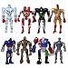 8x Real Steel Movie Atom Noisy Boy Midas Twin Cities Zeus PVC Action Figure