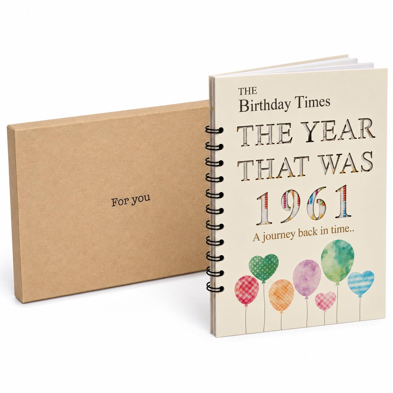 The Year that Was 1961 - Special 65th Birthday Card Book with Details about the Year of Birth (1961)