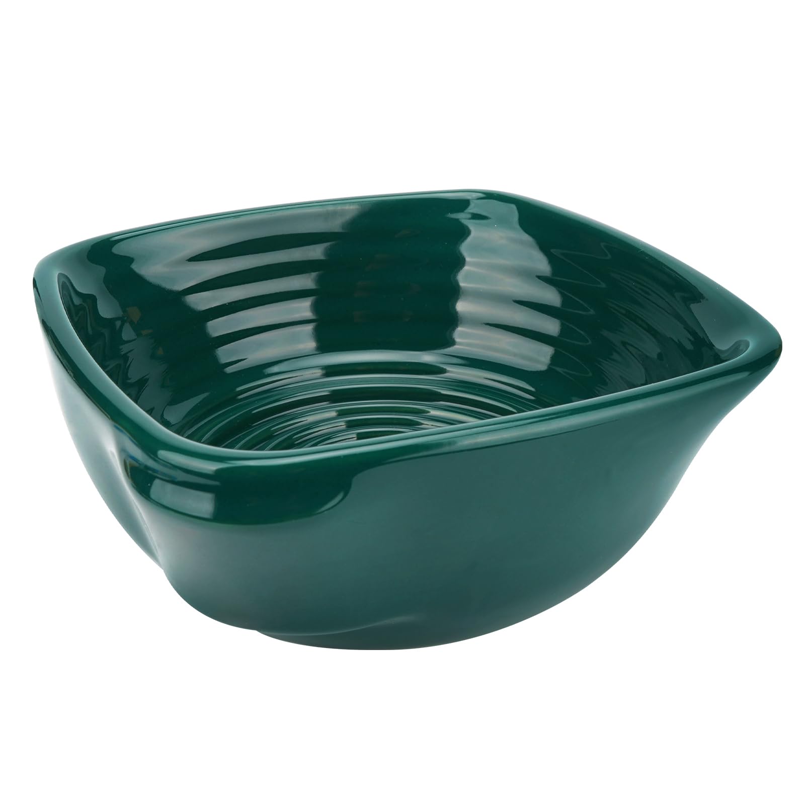 Linkidea Ceramic Shaving Soap Bowl, Wide Mouth Grooming Cup for Men, Foaming Dish for Wet Shave, Easy Lathering, Compatible with All Shaving Brushes (Green)