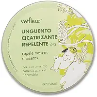 Unguento Repelente e Cicatrizante para Feridas 24gr - VetFleur