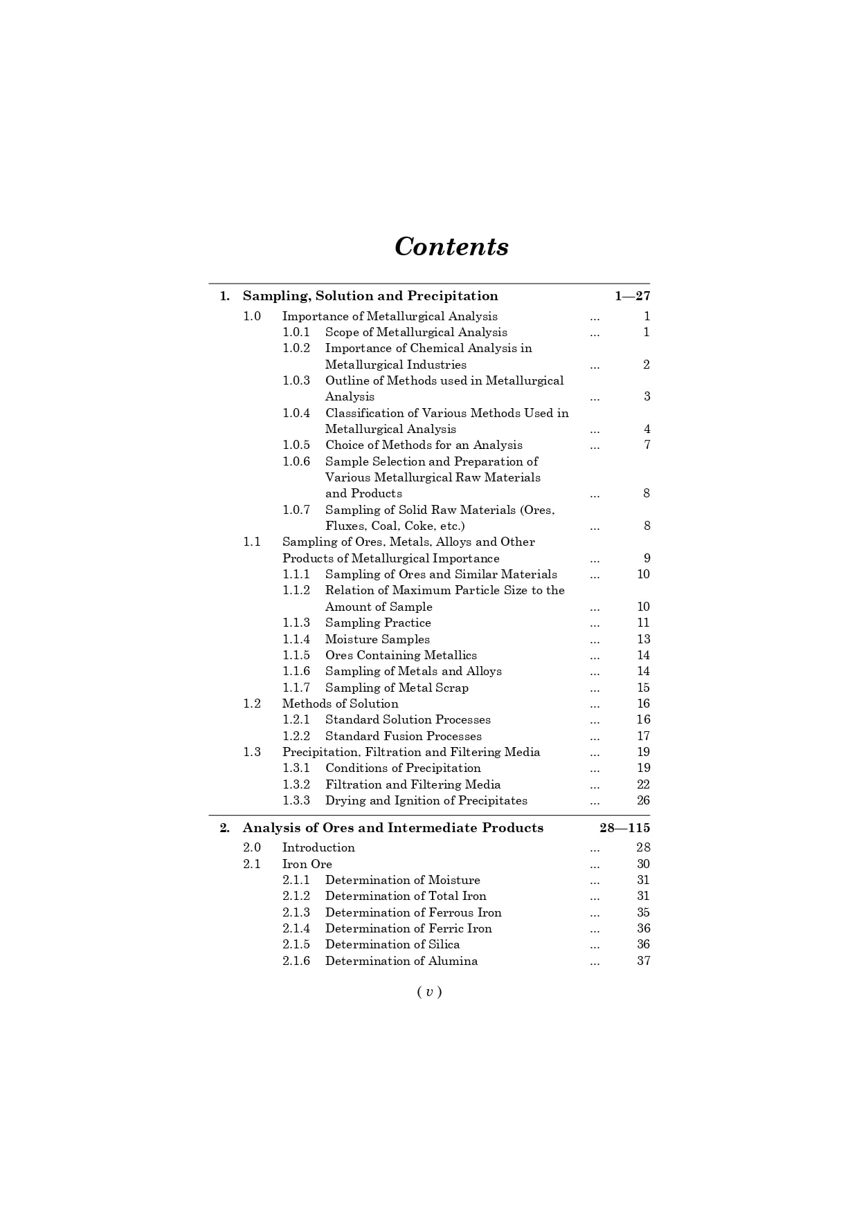 A Text Book of Metallurgical Analysis 1