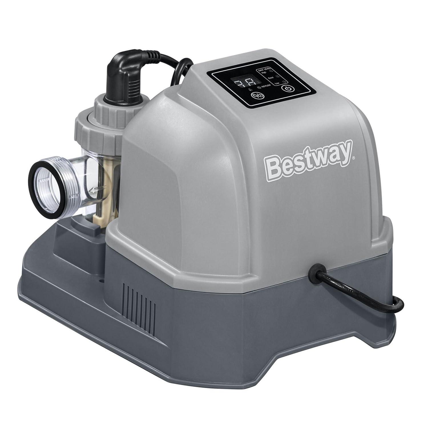 Bestway 58678-7 Cloratore al Sale Hydrogenic 6 G/H, Grigio