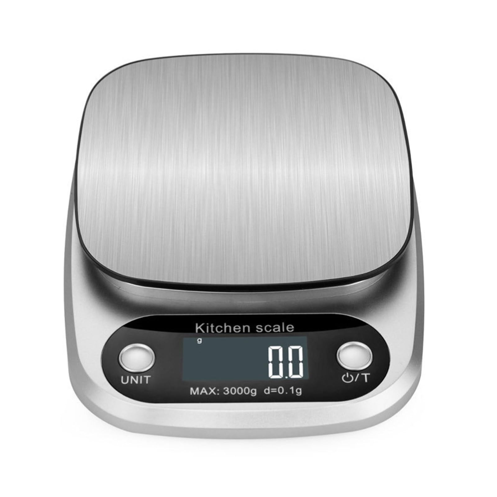Digital Scales, Professional Digital Kitchen Food Scales for Weight Dieting Baking Cooking Food Kitchen Scale LCD(10kg-1g)
