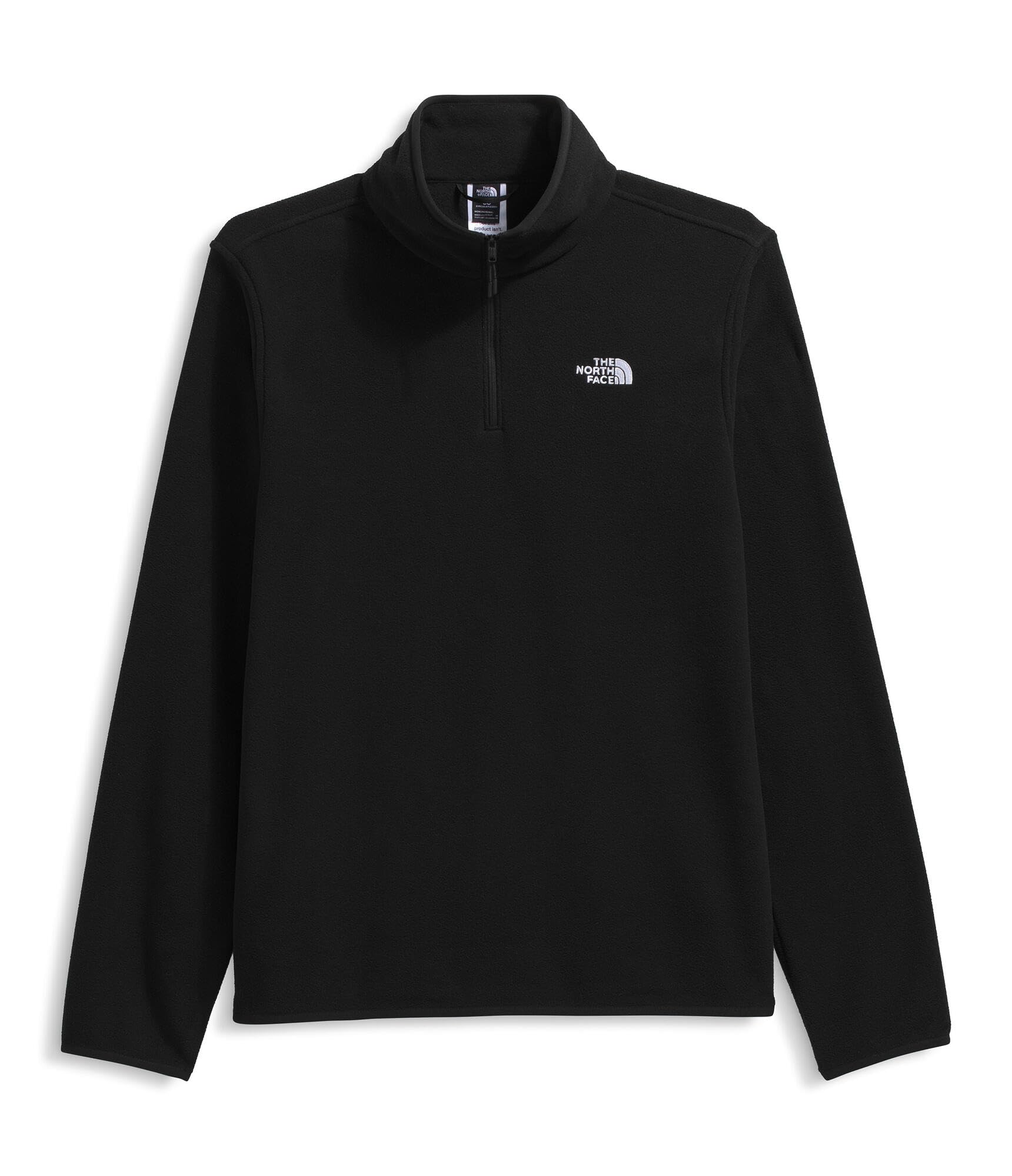 THE NORTH FACE Sweat Glacier Fleece 1/4 Zip jk3 TNF Black