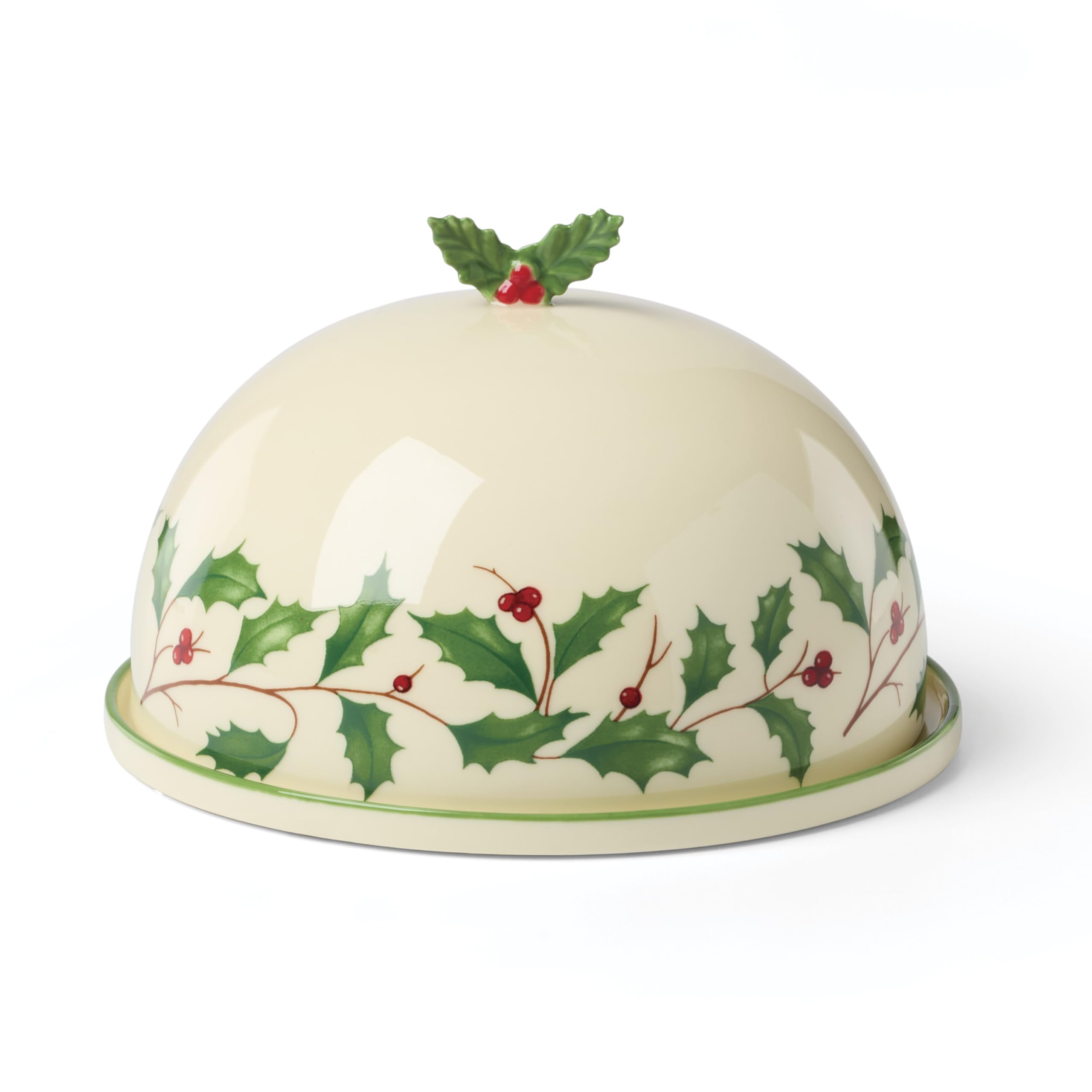 Amazon.com | Lenox 898272 Holiday Covered Dish, Small, Christmas