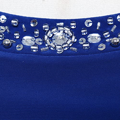 Image of Alex Evenings Women's 2 Piece Tea Length Jacket Dress with Sequin Beaded Trim