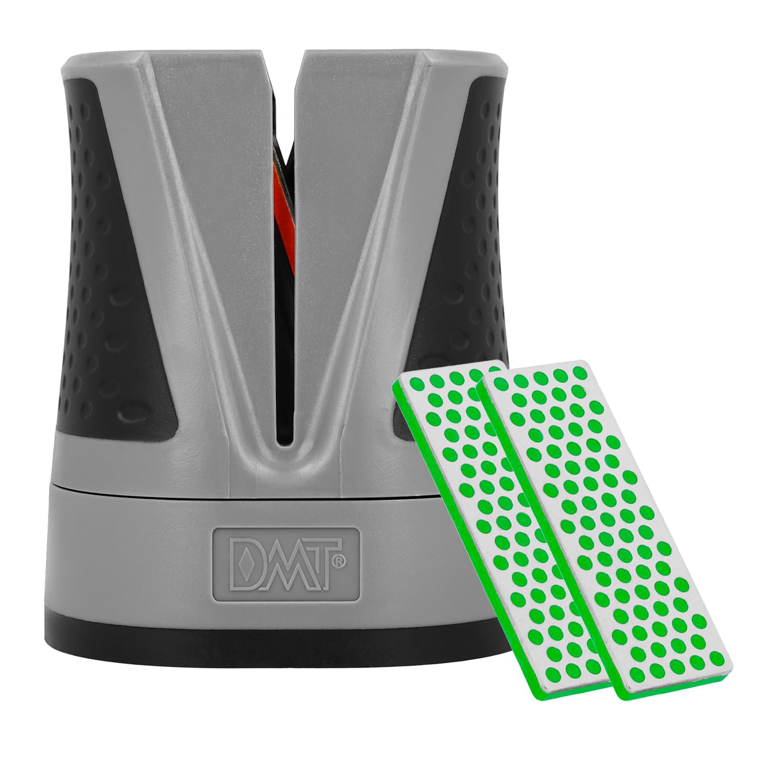 DMT SimpleSharp Classic Bundle Fein & Extrafein | Diamant Messerschärfer für rasiermesserscharfe Klingen mit perfektem Schleifwinkel | Schärft Messer beidseitig mit extraharten Diamant-Steinen