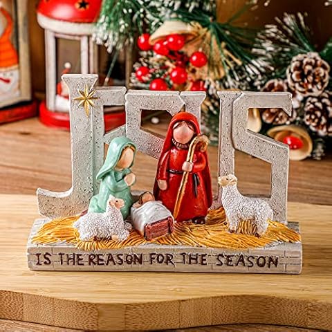 Geosar Christmas Nativity Scene Figures Cover