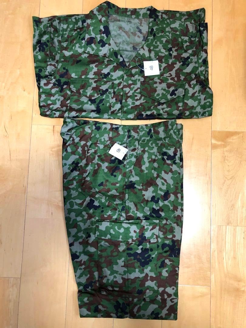 陸上自衛隊　陸自　迷彩服　3型　4B PX品　リップストップ 10％OFFクーポン＆送料無料】陸上自衛隊 新型迷彩服3型上下 TC