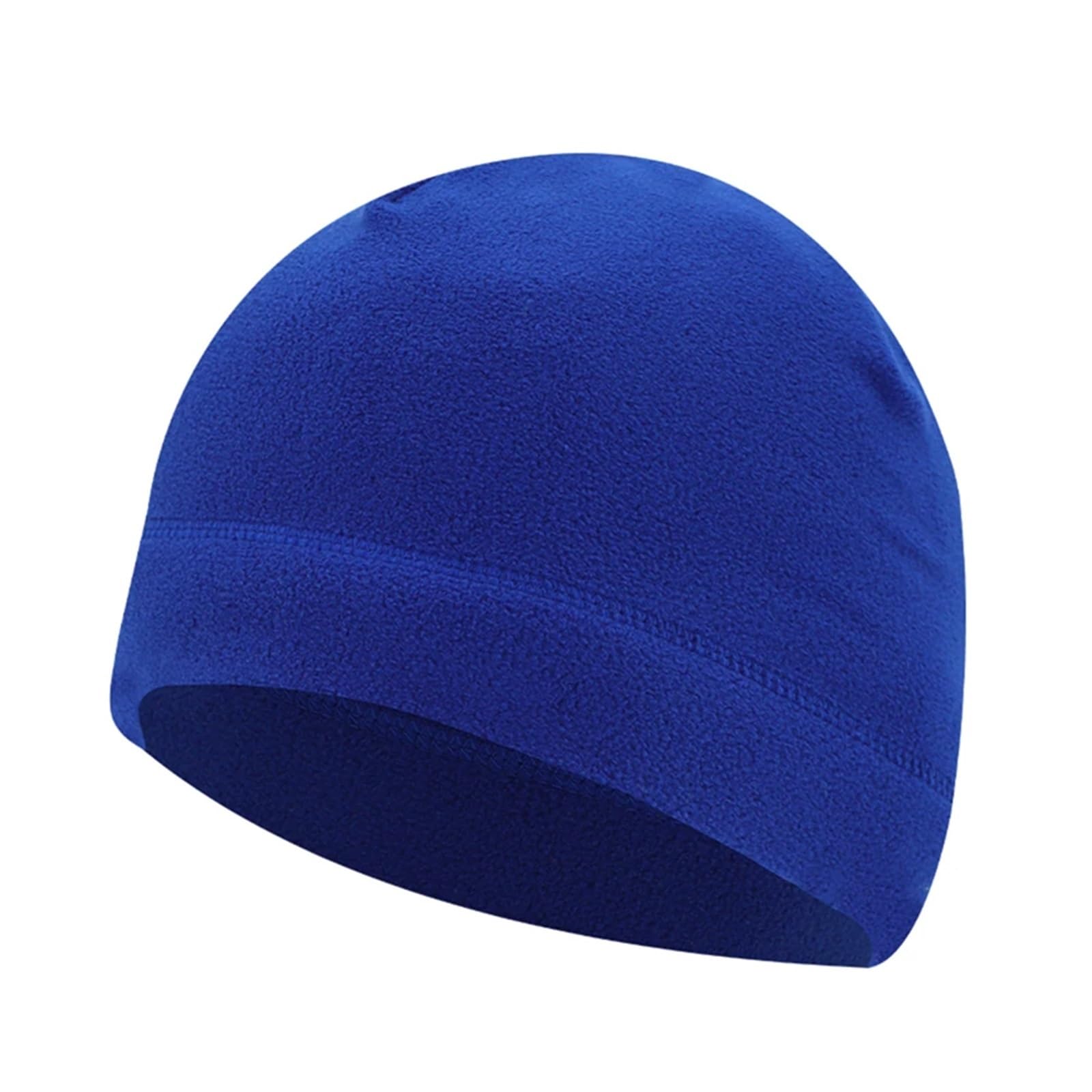 1 pz/2 pz inverno termico berretto da ciclismo outdoor sotto il casco fodera cappello sportivo uomo bicicletta sci beanie corsa escursionismo zucchetto per Ciclismo(Blue B)