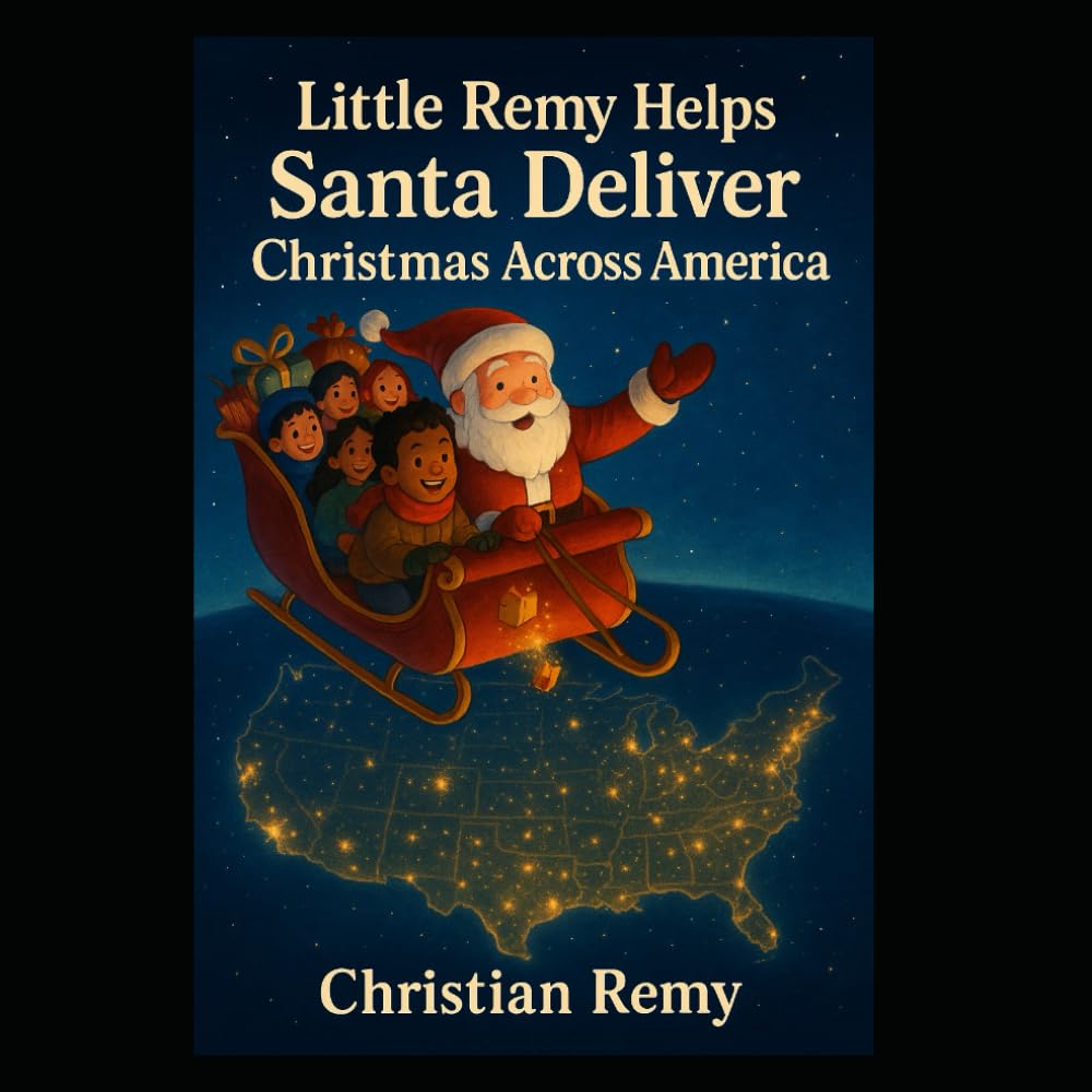 Little Remy Helps Santa Deliver Christmas Across America: A Magical Journey Through All 50 States and U.S. Territories (Our Solar System: A Journey Through Space)