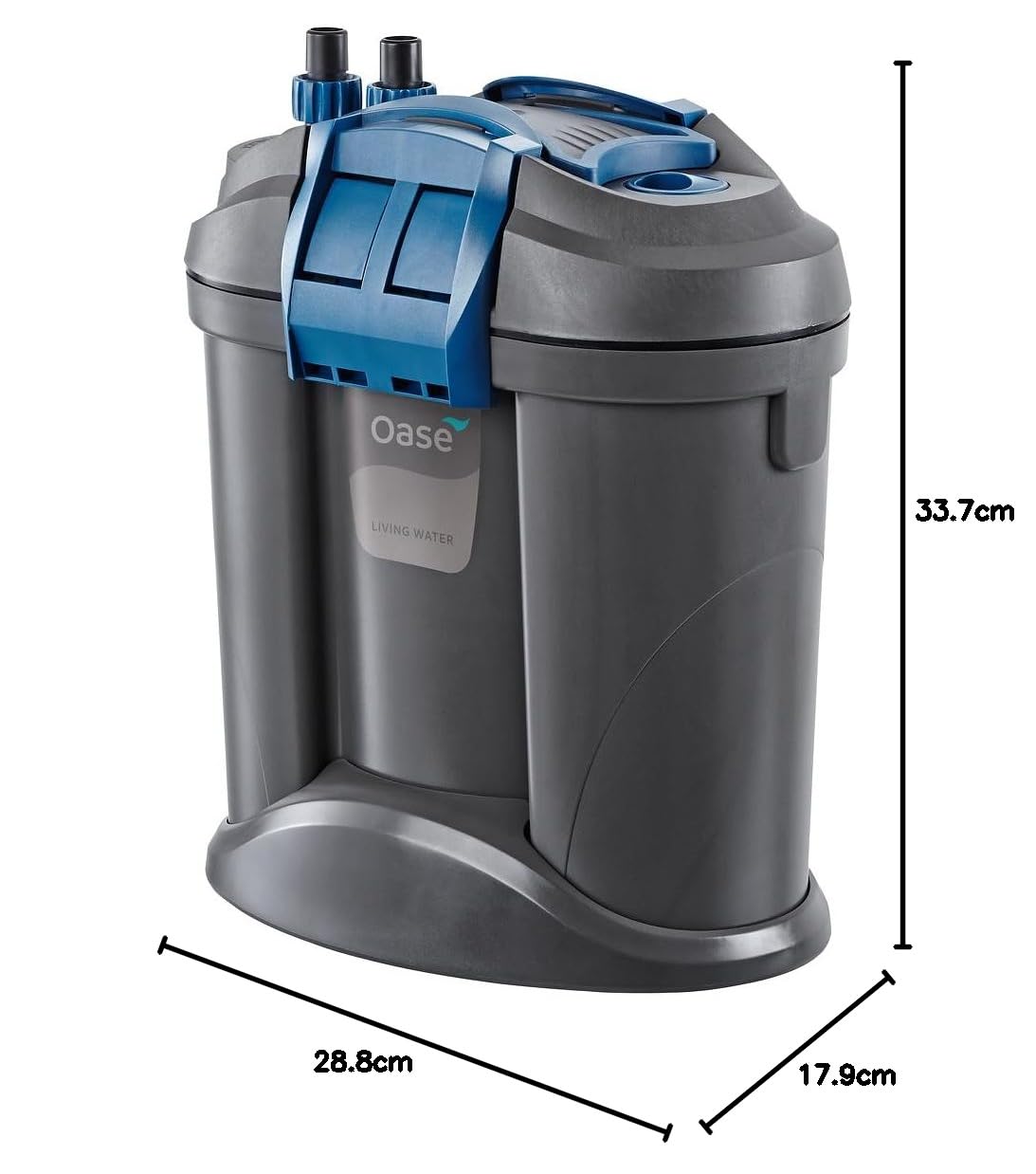 OASE 42665 FiltoSmart 200 - Filtro esterno per acquari d'acqua dolce e marina fino a 200 l, 17 W