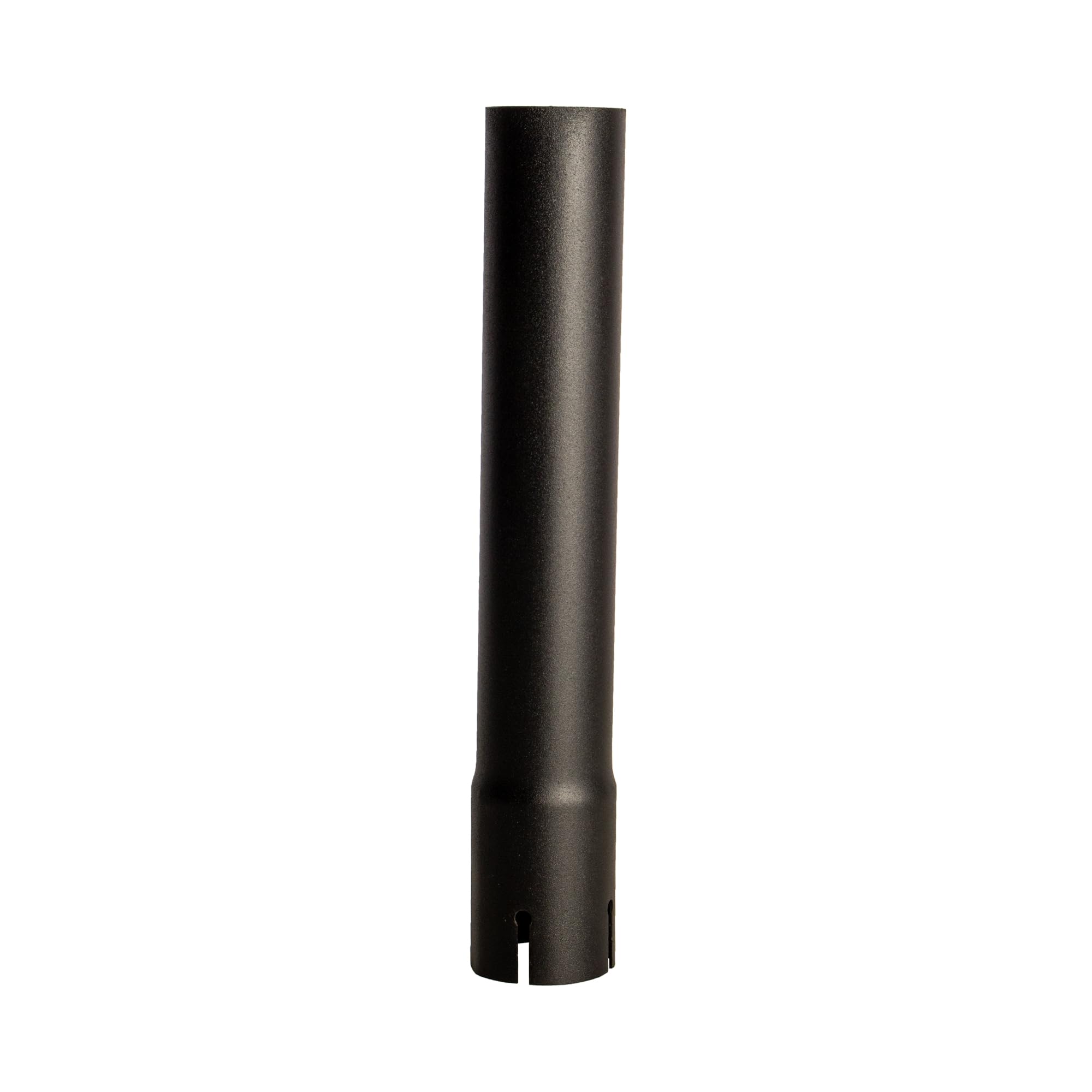 Exhaust Stack Pipe Compatible With UNIVERSAL - 1-7/8" x 12" Straight Black