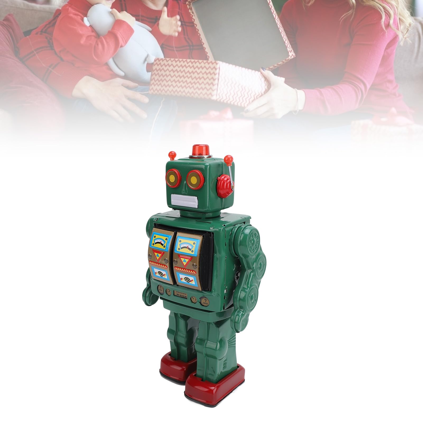 Amazon | 電動ロボット ブリキのおもちゃ 360度回転 多目的電動