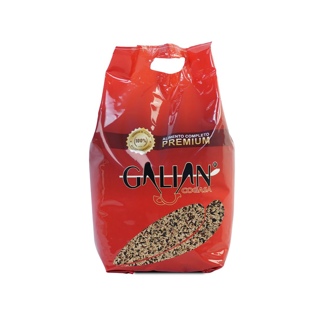 Miscela di semi senza avena 20kg per canarini 100% naturale - Arricchito con vitamine - Nutrizione completa e bilanciata - Prodotto in Spagna