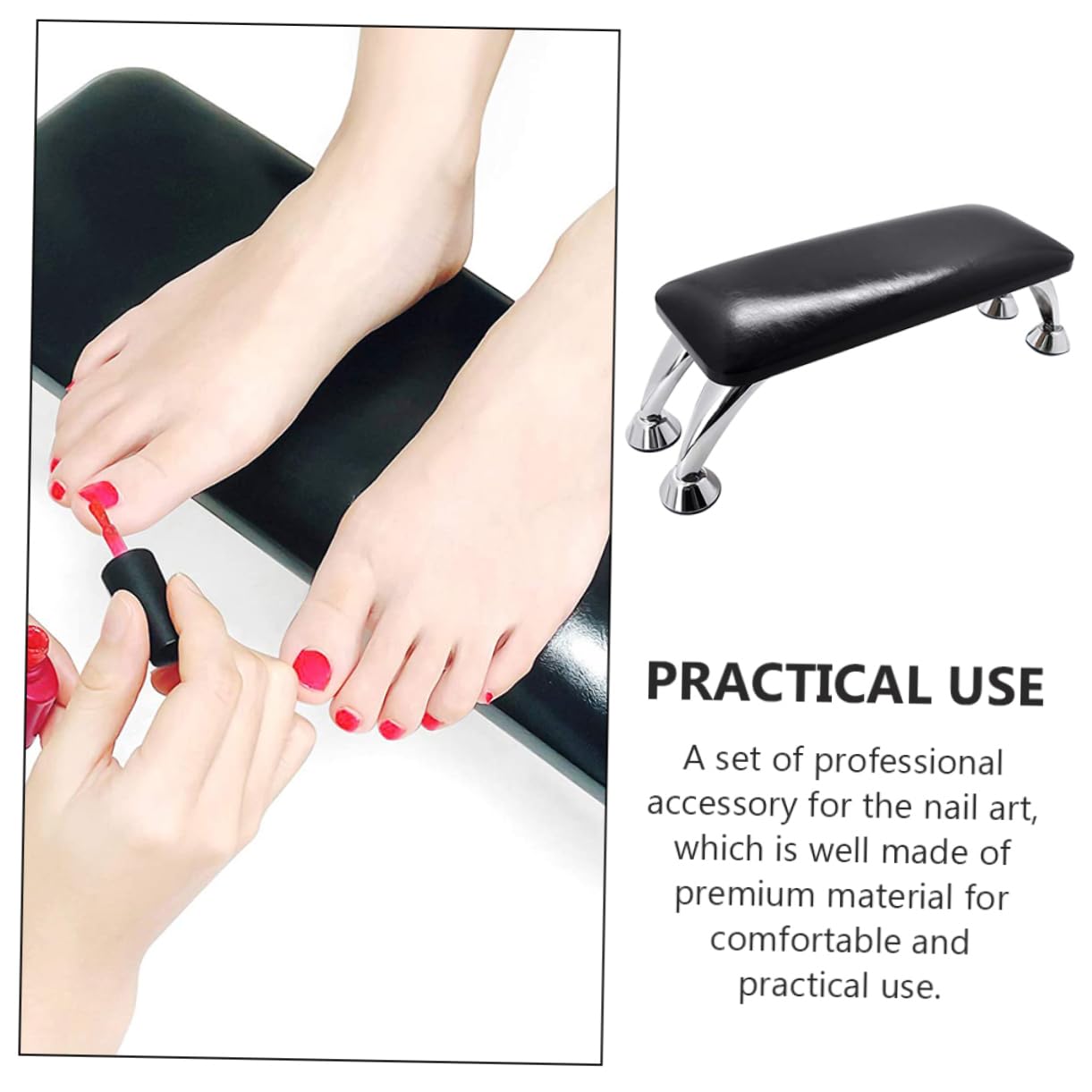 Mipcase 1kawałek Poduszka Do Manicure Wygodna Poduszka Rękę Do Nail Art Stylowa i Miękka