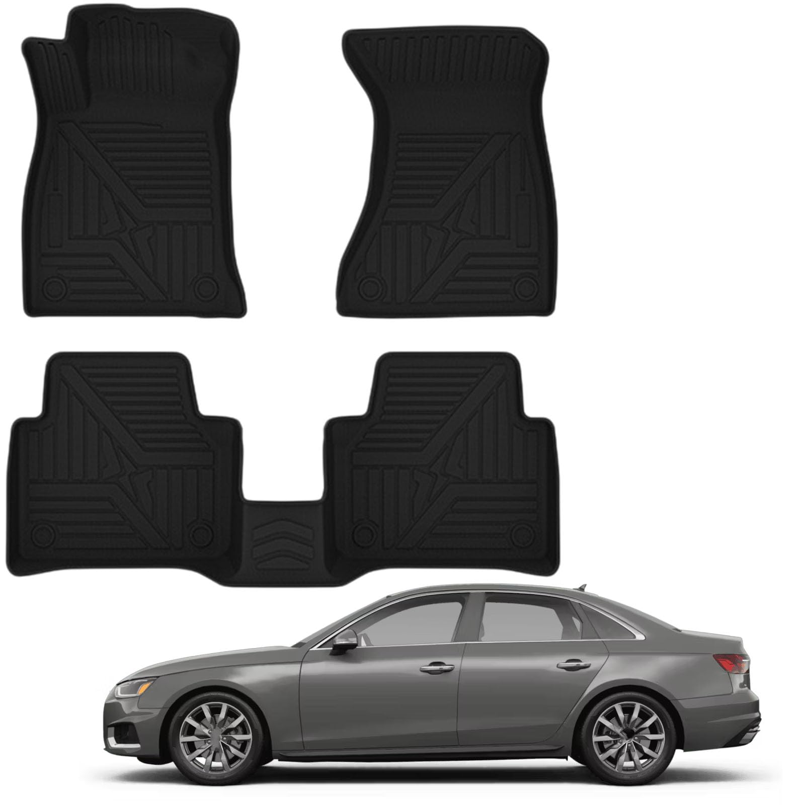 PAPEP Floor Mats for Audi A4L 2017-2025 RHD