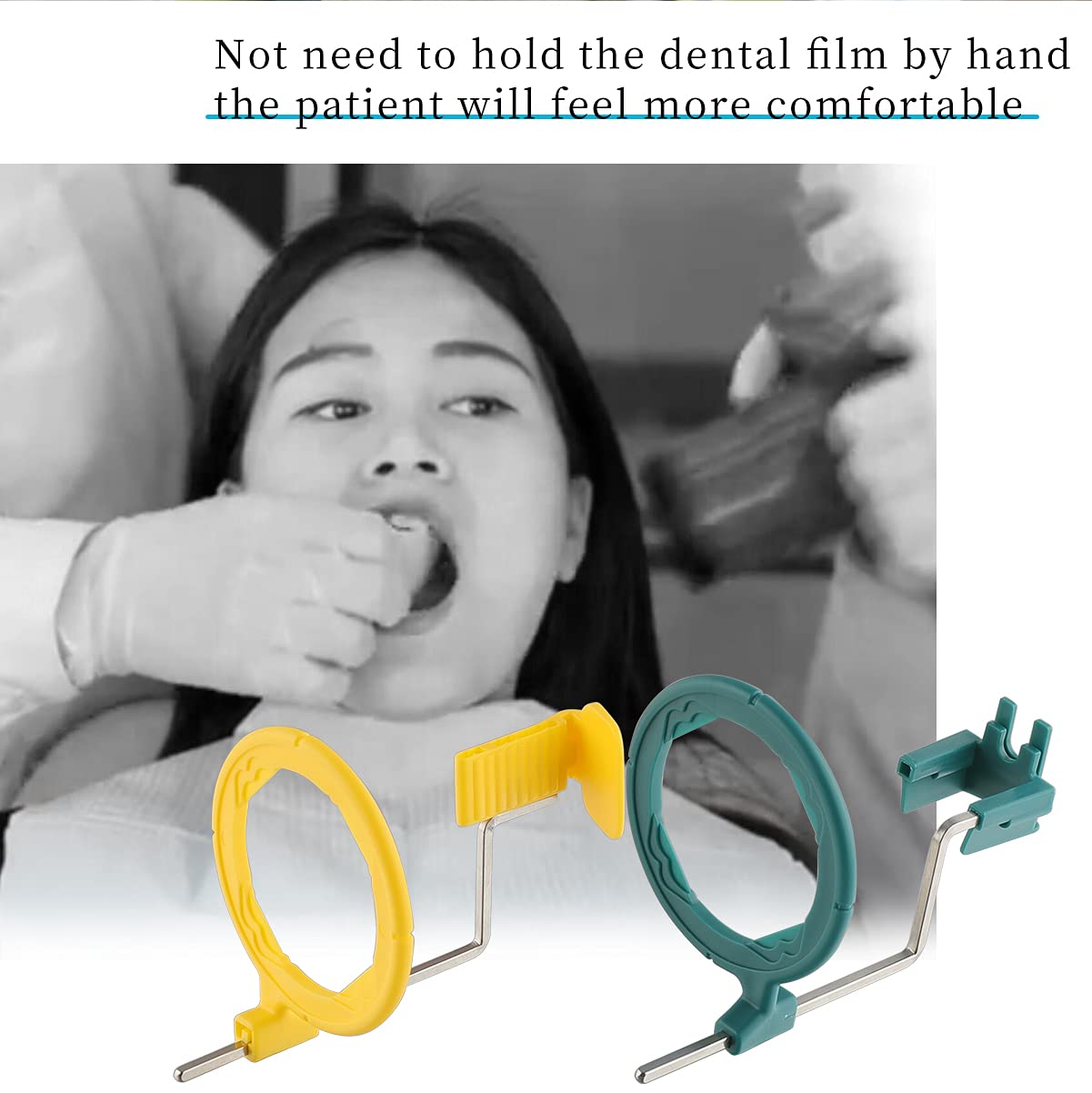 ANNWAH FPS 3000 XCP-DS Type Positioner Holders,Dental Intra Oral X-Ray Film Positioning System Complete Kit, Good for Students to Practice Xray Positioning, 1 Set Multi-Color(Not for Digital Sensor)