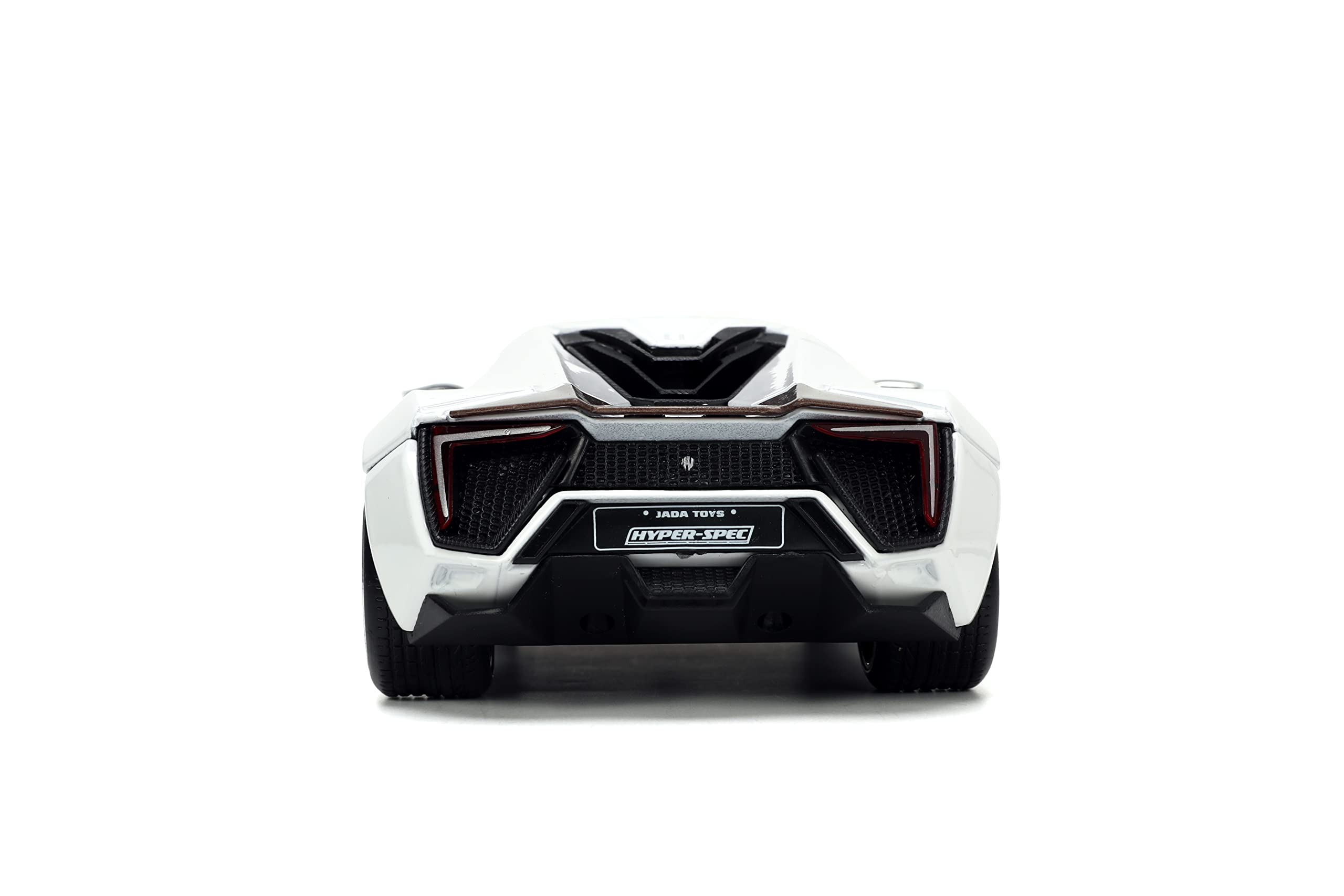 Hyper-Spec 1:24 W Motors Lykan Hypersport Die-cast Car White, Toys for Kids and Adults