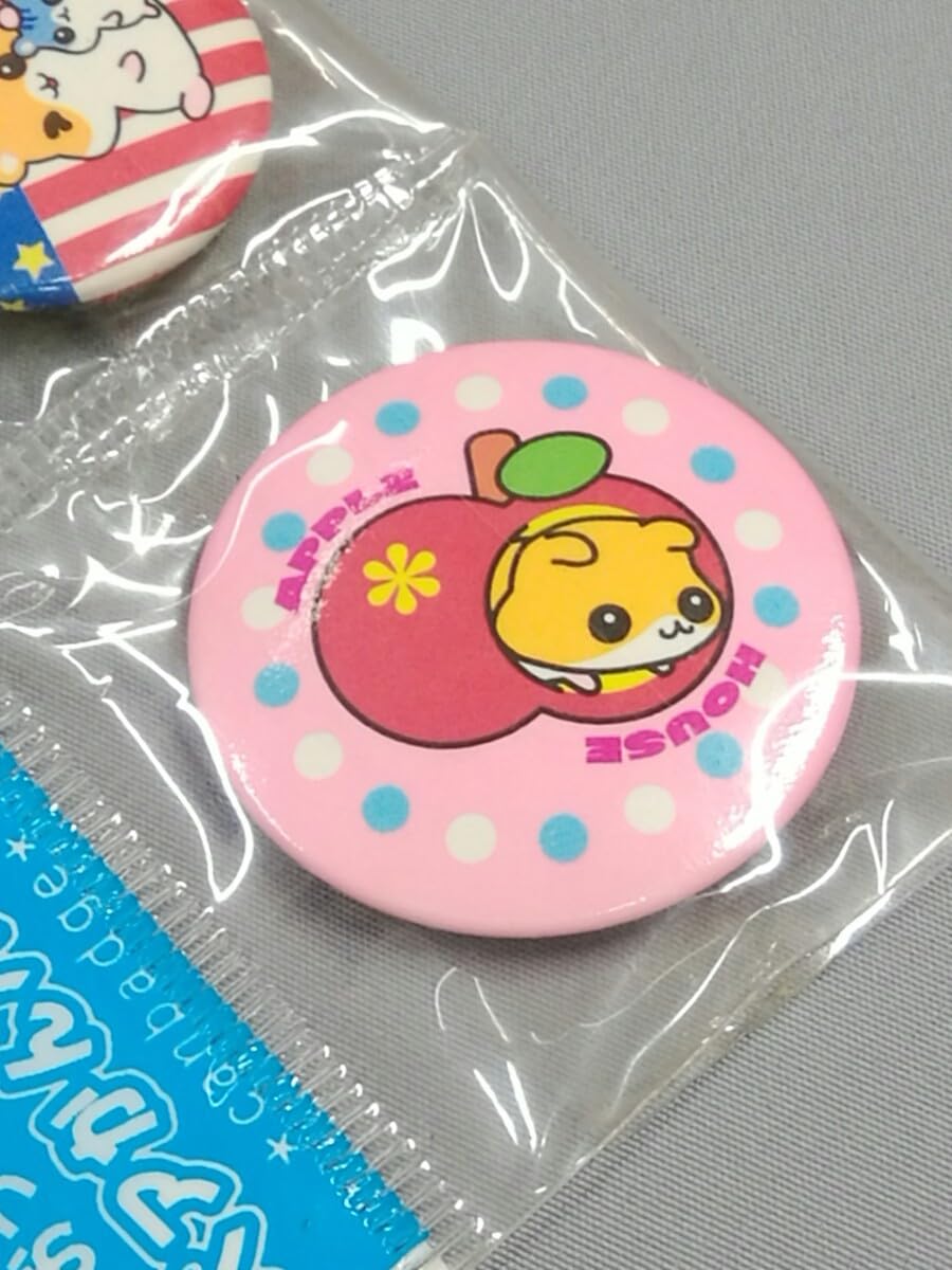 平成レトロ 缶バッチ 2個セット ハムちゃん 平成レトロ 缶バッチ 2個セット ハムちゃん 予約・購入】アニマル