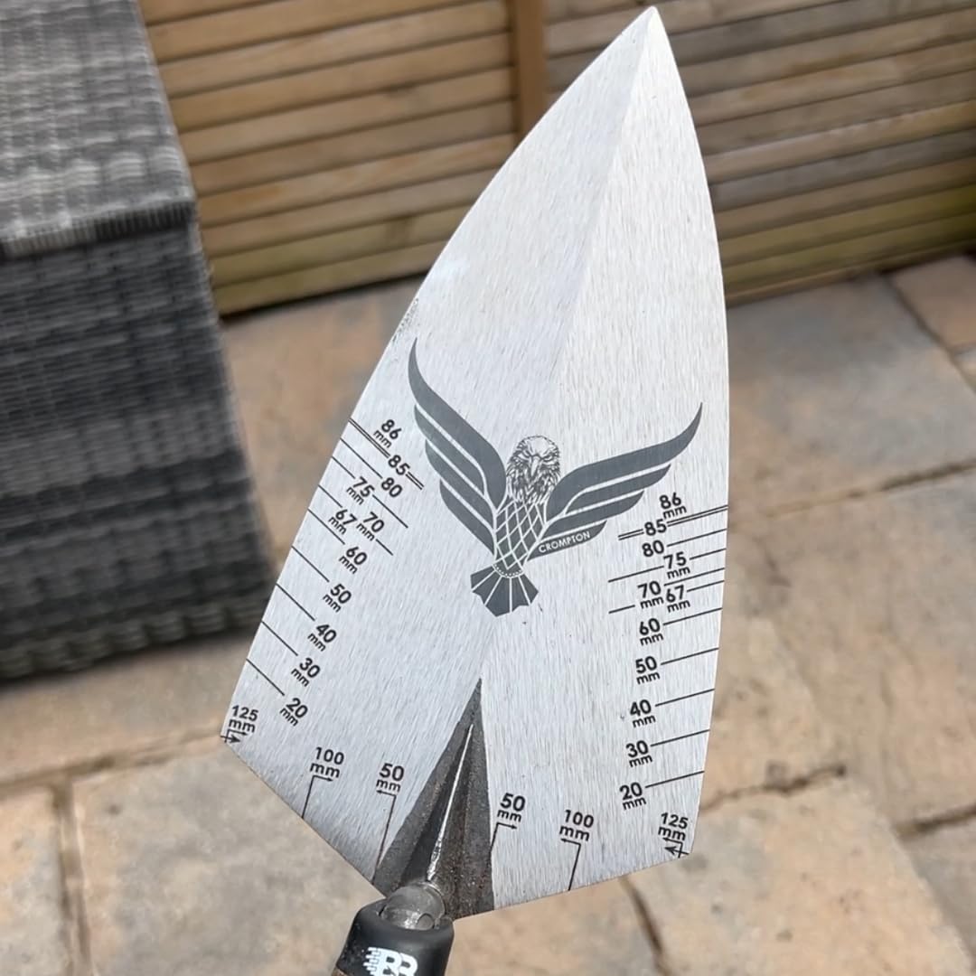 Crompton Philadelphia - Cazzuola per mattoni, manico in sughero, 25,4 cm