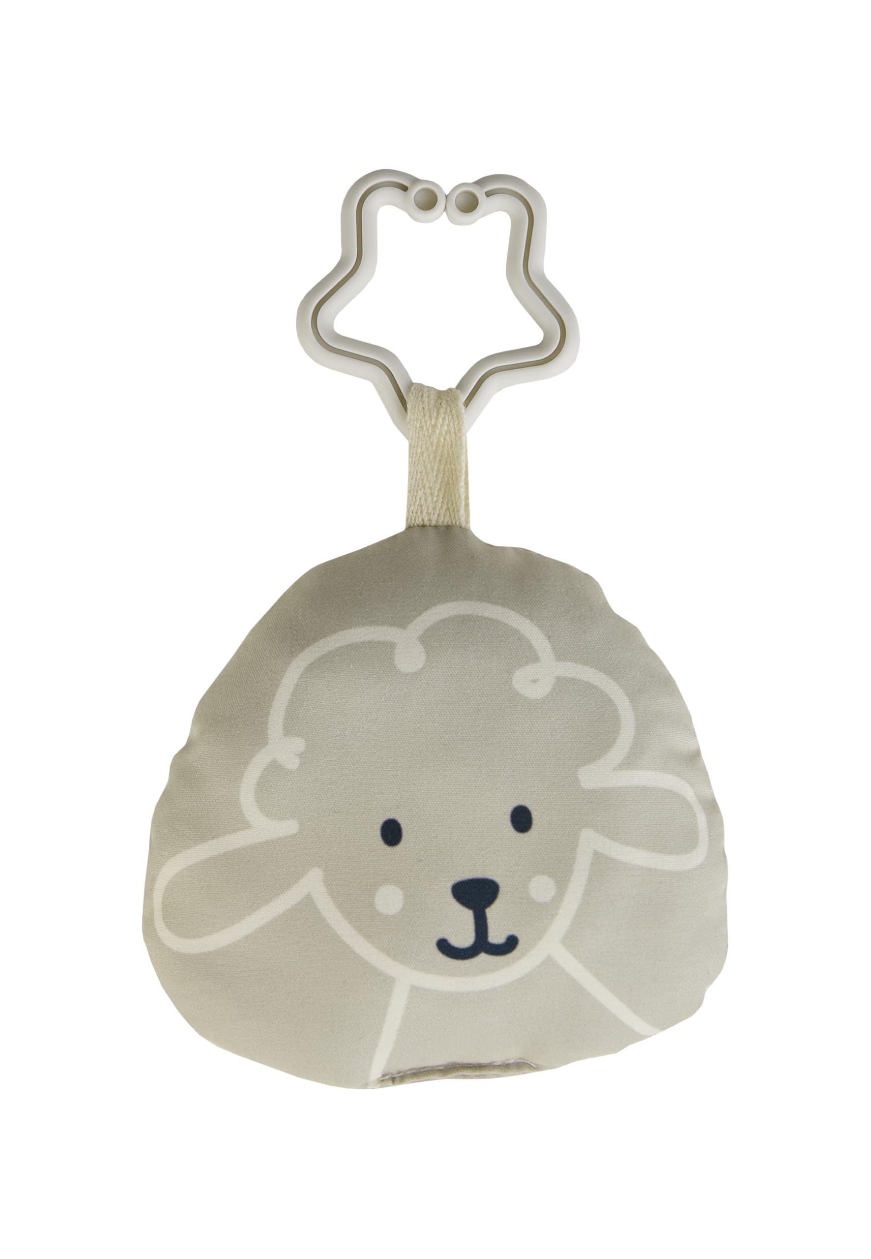 Sterntaler Spielbogen Bauernhof - Spielbogen wattiert - Baby Spieldecke mit Bogen und Spielfiguren zum Abnehmen - Baby Spielzeug mit Knisterpapier, beige