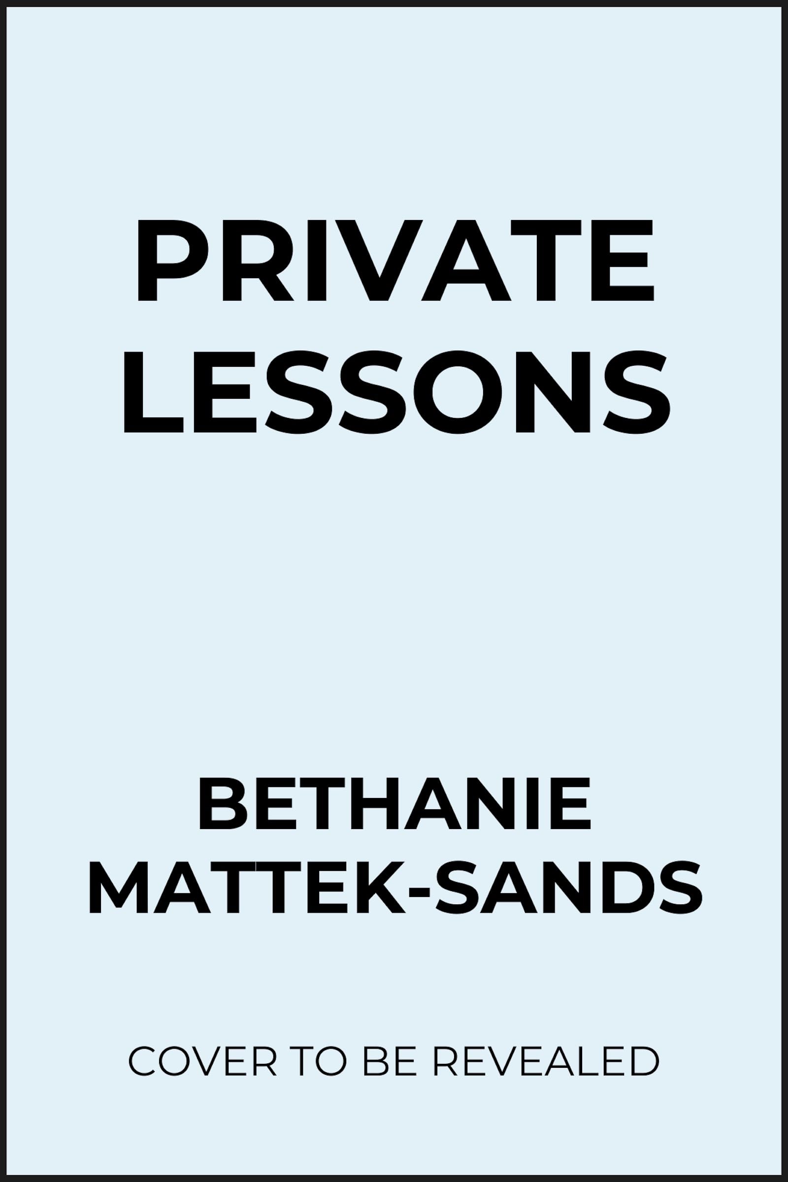 Private Lessons: On Winning, Losing, and Bouncing Back