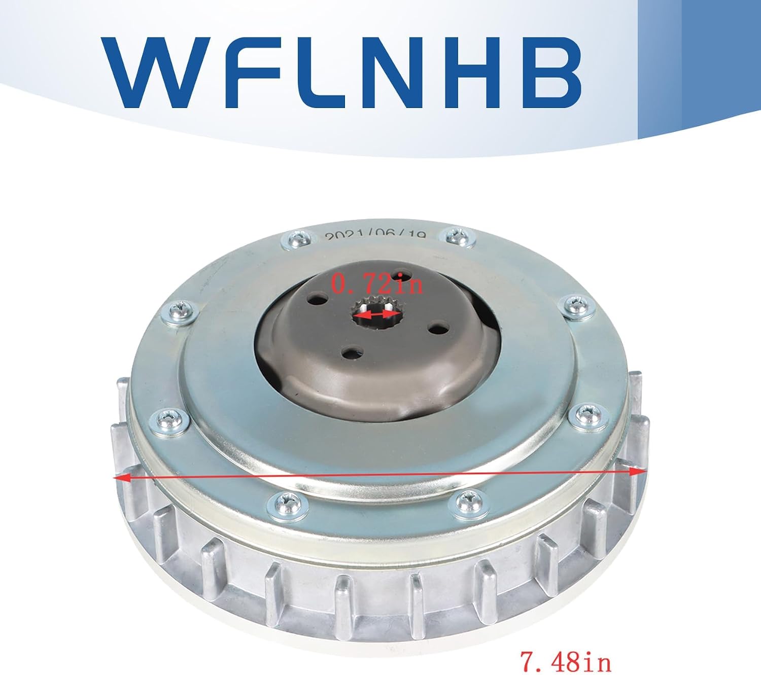 WFLNHB Primary Drive Clutch Sheave Clutch Carrier Housing Oneway Replacement for Hisun 500 700 Replacement for Massimo Alligator 500 700